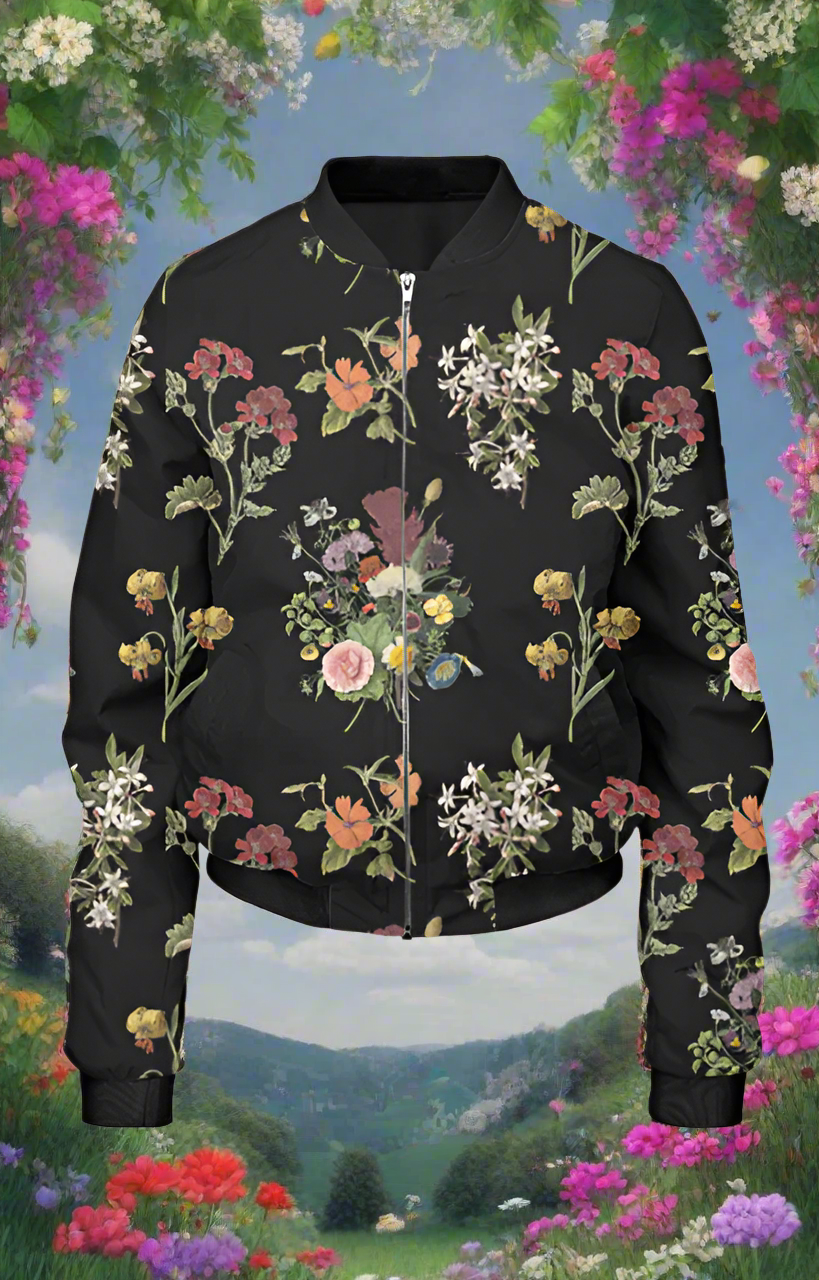 Floral Bomber Jacket Khaas Aam